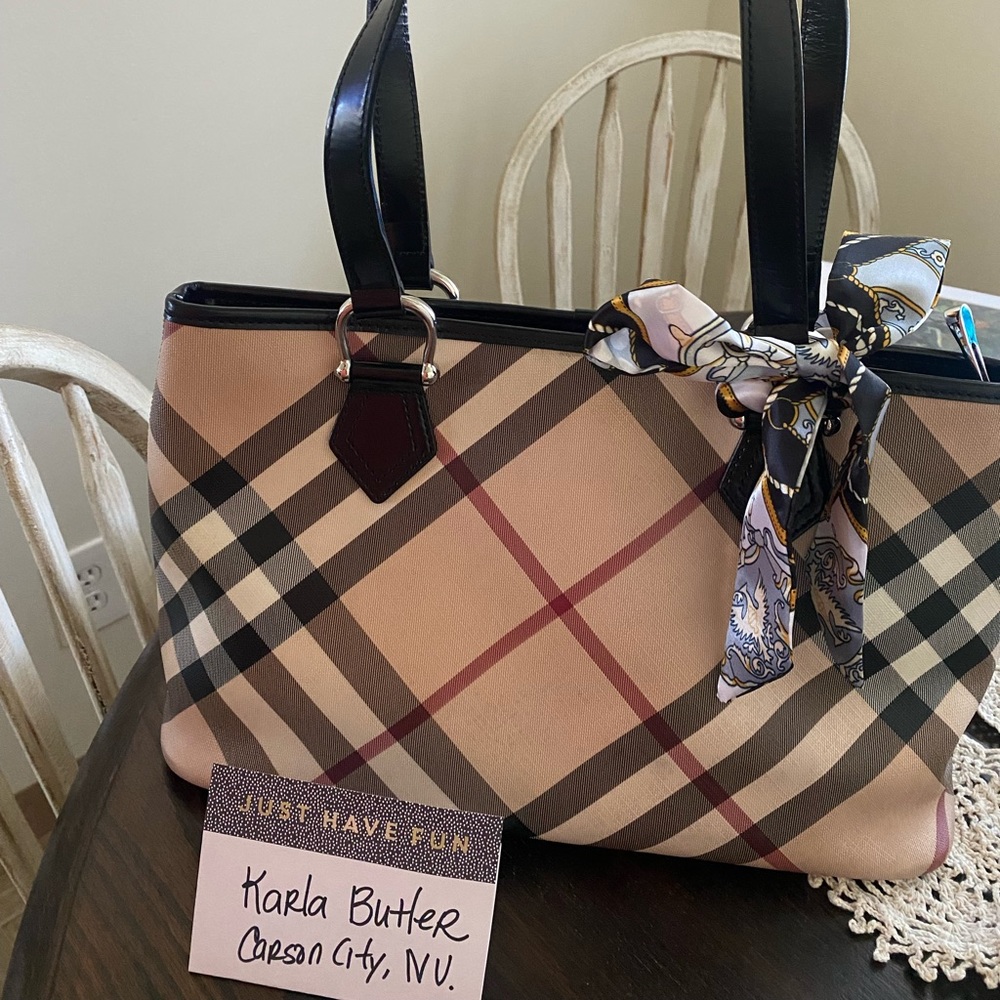 Beautiful Burberry Tote